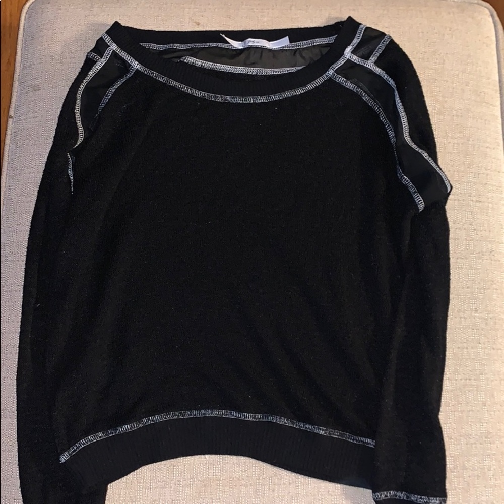 Black sweater